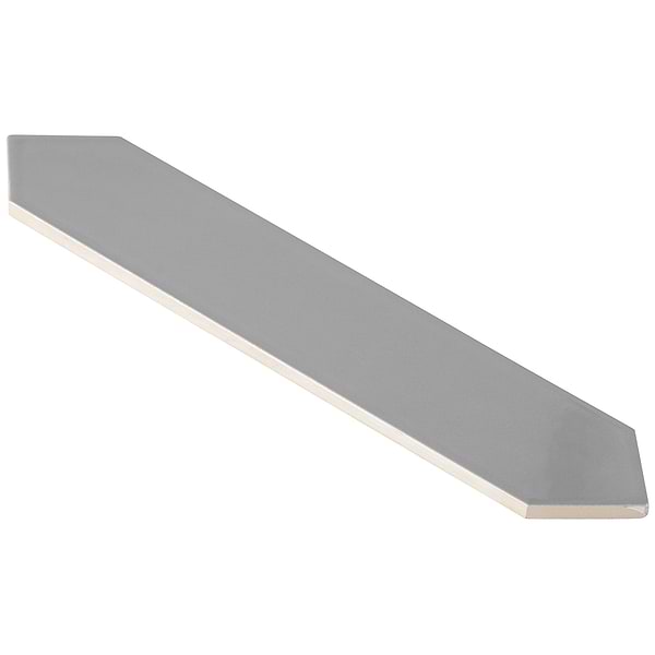 Kent Gray 3x12 Picket Polished Ceramic Wall Tile