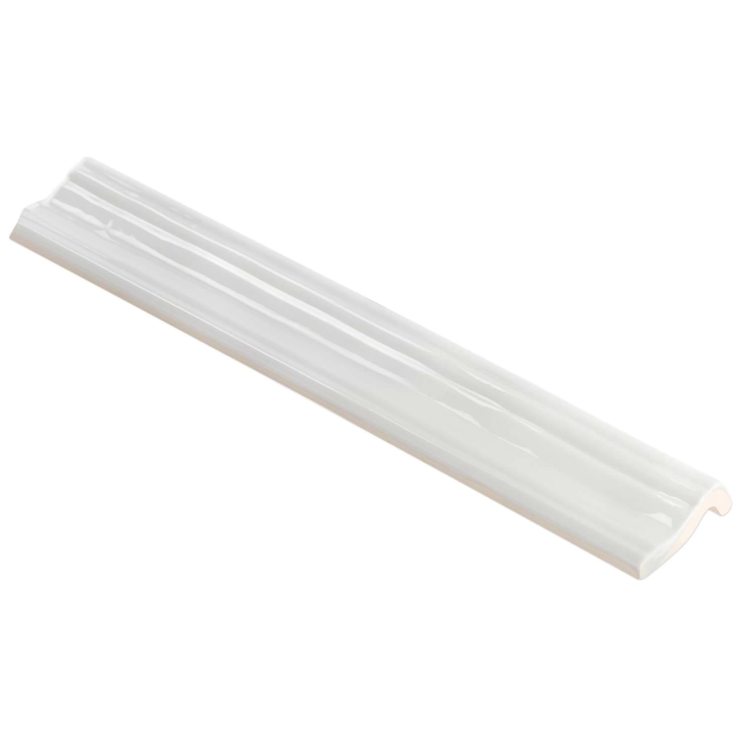 Manchester Dove Gray 2x12 Ceramic Chair Rail Liner