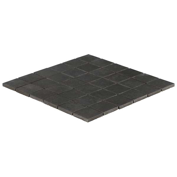Stoneside Charcoal Gray 2x2 Porcelain Matte Mosaic Tile