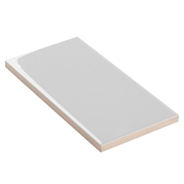 Park Hill Light Gray 3X6 Polished Porcelain Tile