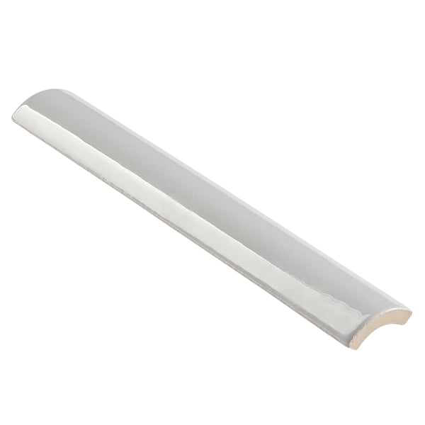 Park Hill Light Gray Polished Porcelain 1/4 Round Bullnose