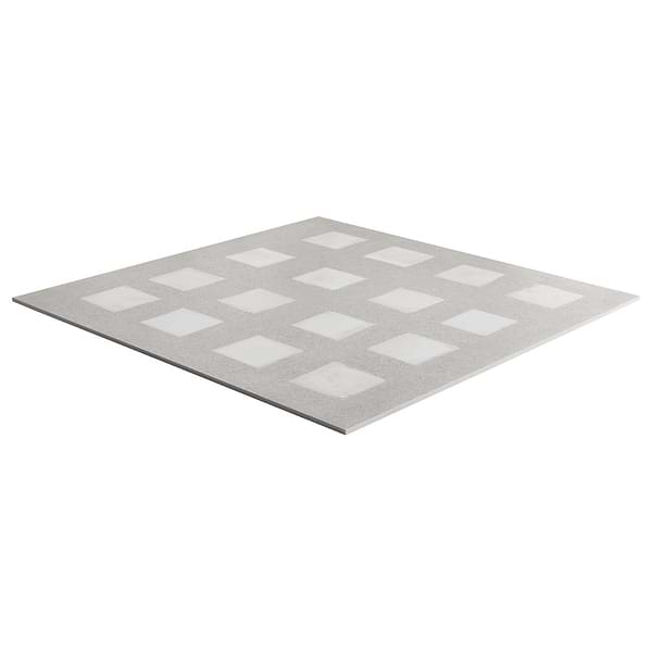 Bariazzo Deco Fossil Gray 36x36 Semi-Polished Porcelain Tile