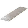Stacy Garcia ArtBlock Grigio Gray 4x16 Fluted Glossy Porcelain Tile
