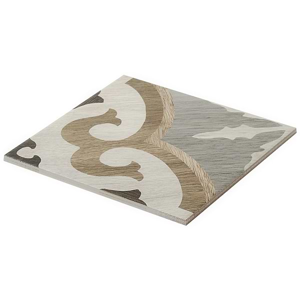 Delancey Briar Oak Multicolor 8x8 Matte Porcelain Tile