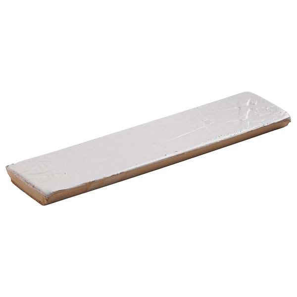 Impress Blanco White 2x10 Handmade Matte Terracotta Tile