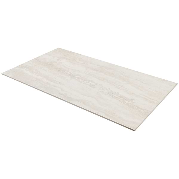Basic Travertine Beige & Cream 24x48 Matte Porcelain Tile