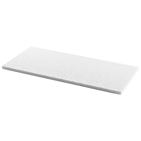 Rakestone Carved Comb Bianco Ice White 12x24 Textured Honed Marble Tile