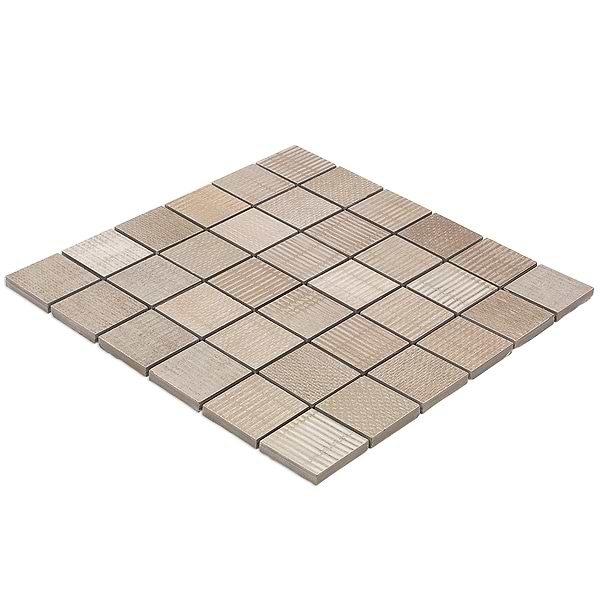 Organic Rug 2x2 Sand Mosaic Porcelain Tile