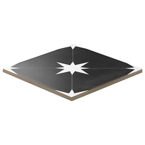 Tau Nero 9x9 Matte Porcelain Tile