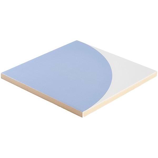 Stacy Garcia Maddox Deco Floor Azul 8x8 Matte Porcelain Tile