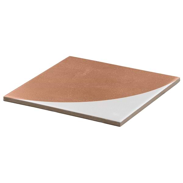 Stacy Garcia Maddox Deco Floor Terracotta Orange 8x8 Matte Porcelain Tile
