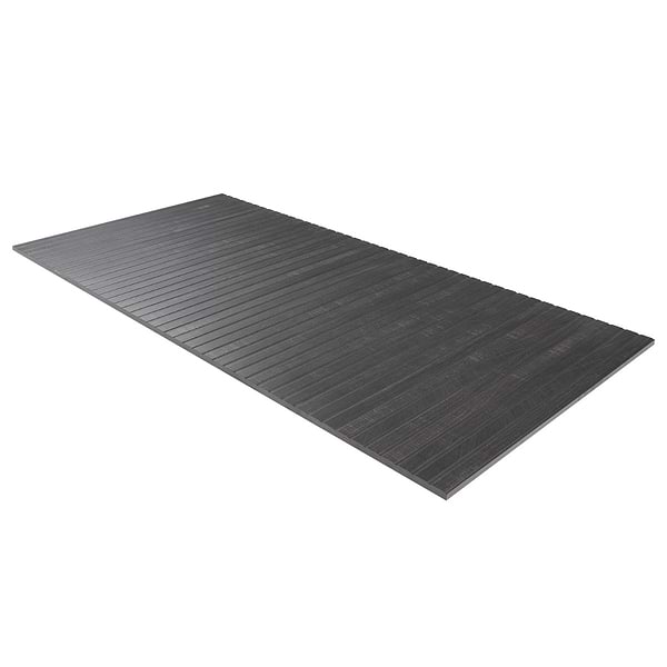 Kenridge Ribbon Black 24x48 Wood Look Fluted Matte Porcelain Tile