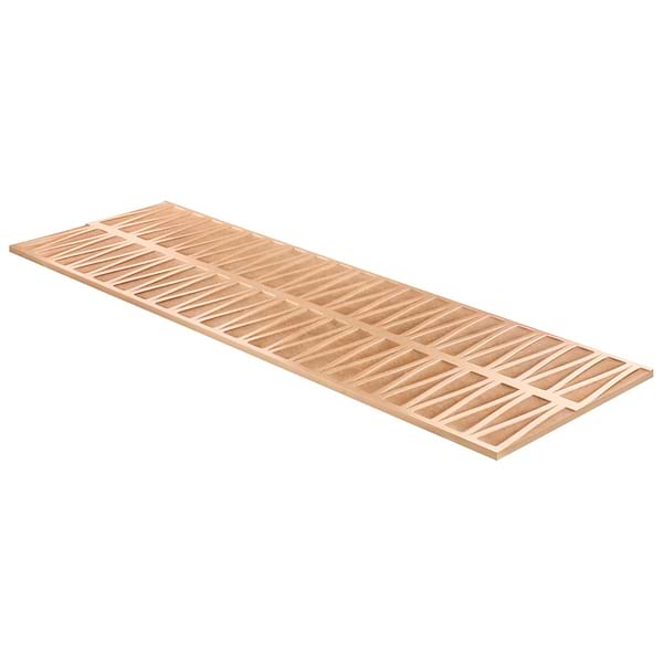 Terramay Deco Terracotta 12x36 3D Mixed Finish Ceramic Tile
