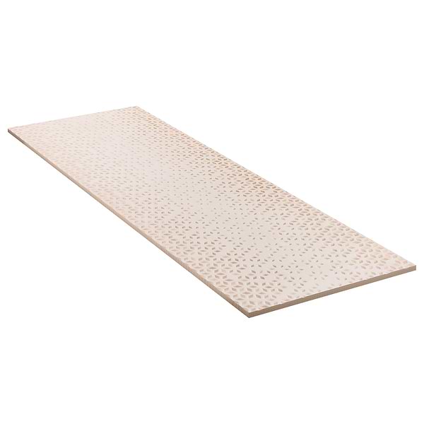 Terramay Flower Terracotta 12x36 Textured Mixed Finish Matte Ceramic Tile
