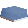 HexArt Azul 8" Porcelain Matte Tile 