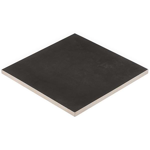 Art Geo by Elizabeth Sutton Charcoal Black 8x8 Matte Porcelain Tile