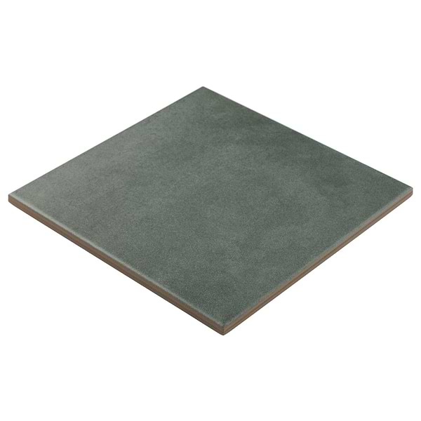 Art Geo by Elizabeth Sutton Meadow Green 8x8 Matte Porcelain Tile