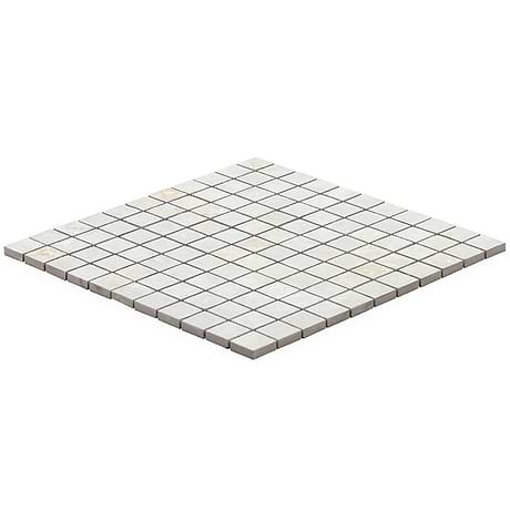Portrait Ivory 1x1 Matte Porcelain Mosaic Tile