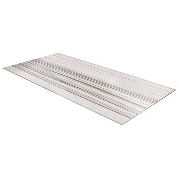 Romani Zebrino Brown and White 3D Textured Veining 24x48 Marble Look Satin Porcelain Tile