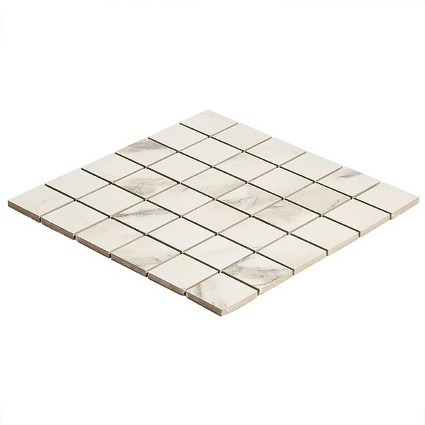 DreamStone Calacatta Rustico 2x2 Matte Porcelain Mosaic