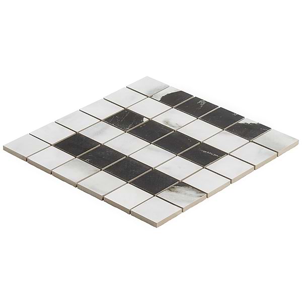 DreamStone Panda White 2x2 Matte Porcelain Mosaic