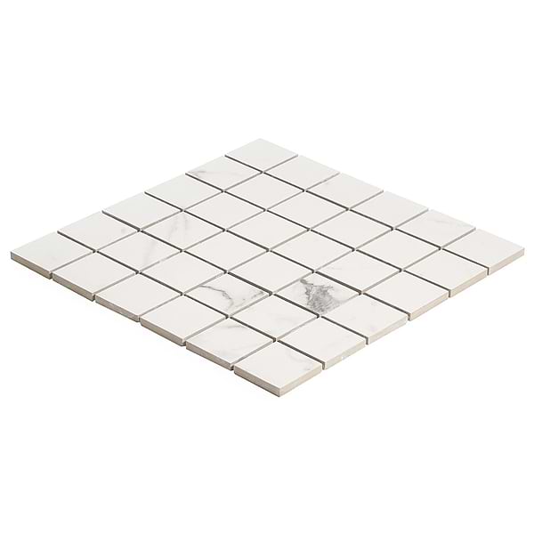 DreamStone Statuario Venato 2x2 Matte Porcelain Mosaic