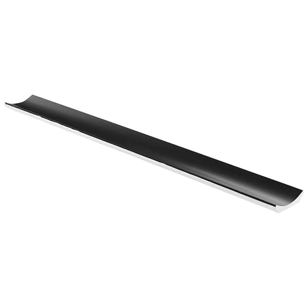 Roller Fluted Column Black 4x36 3D Handmade Matte Ceramic Tile