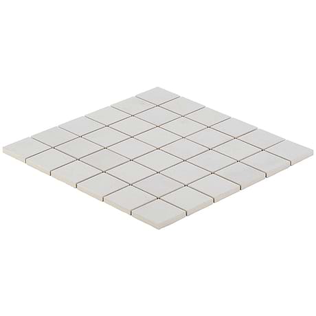 Bond Palladium Light Gray 2x2 Matte Porcelain Mosaic Tile