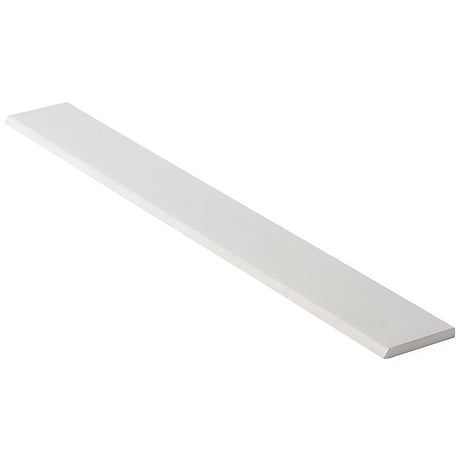 Bond Palladium Light Gray 3x24 Matte Porcelain Bullnose