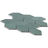 Bond Viridum Green Foliage Matte Porcelain Mosaic Tile