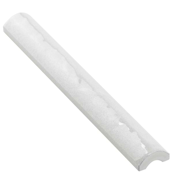 Angela Harris Dunmore Blanco 1x8 Ceramic Pencil Liner