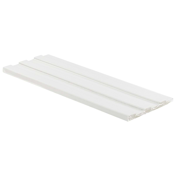 Bariano White 6x16 Fluted 3D Matte Porcelain Tile