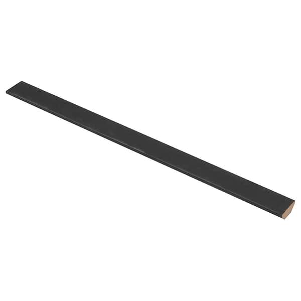 Arlo Antique Black 1x11 Matte Ceramic 1/4 Round BullNose