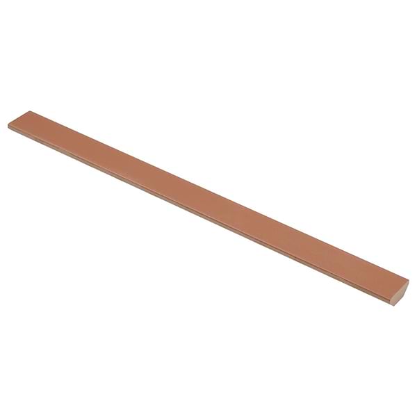Arlo Terracotta 1x11 Matte Ceramic 1/4 Round BullNose