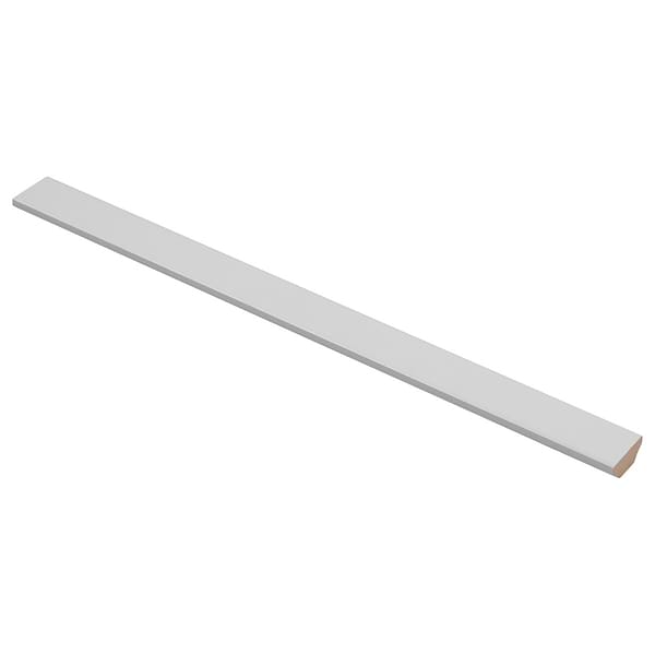 Arlo White 1x11 Matte Ceramic 1/4 Round BullNose