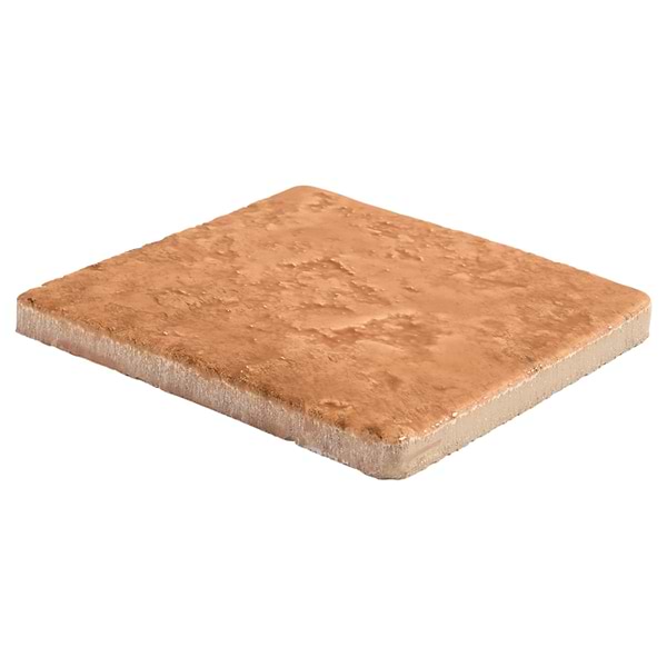 Greta Sunset Terracotta 5x5 Glossy Textured Porcelain Tile