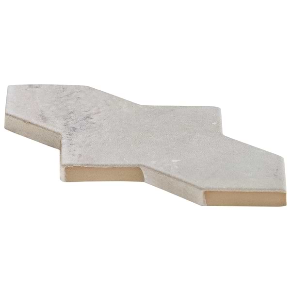 Parma Cruz Dove Gray 5x8 Terracotta Look Matte Porcelain Tile