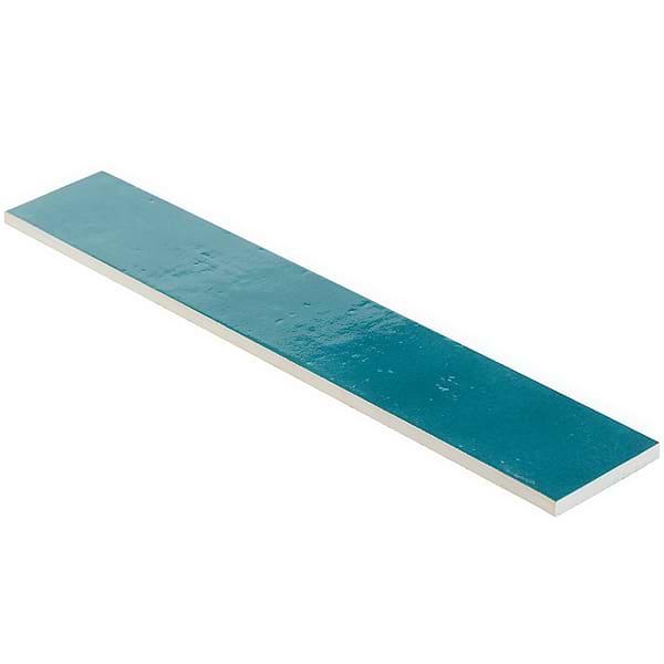 Cavallo Fiji Blue 3x18 Glossy Porcelain Subway Tile