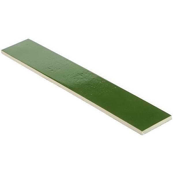 Cavallo Monaco Green 3x18 Polished Porcelain Subway Tile