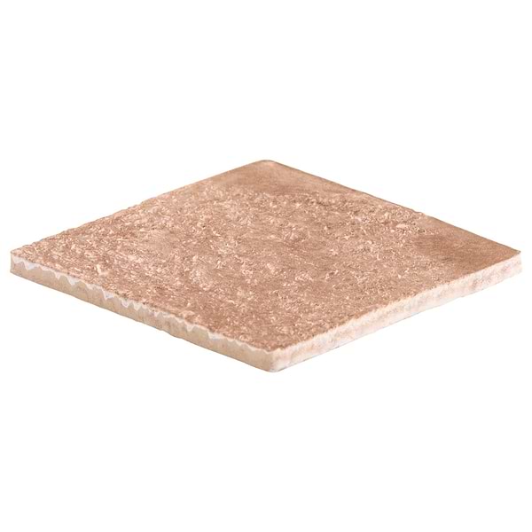 Navari Terracotta 5x5 Textured Matte Ceramic Tile