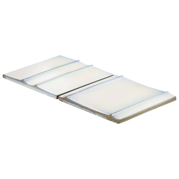 Kinro Snow White 6x6 3D Polished Porcelain Tile