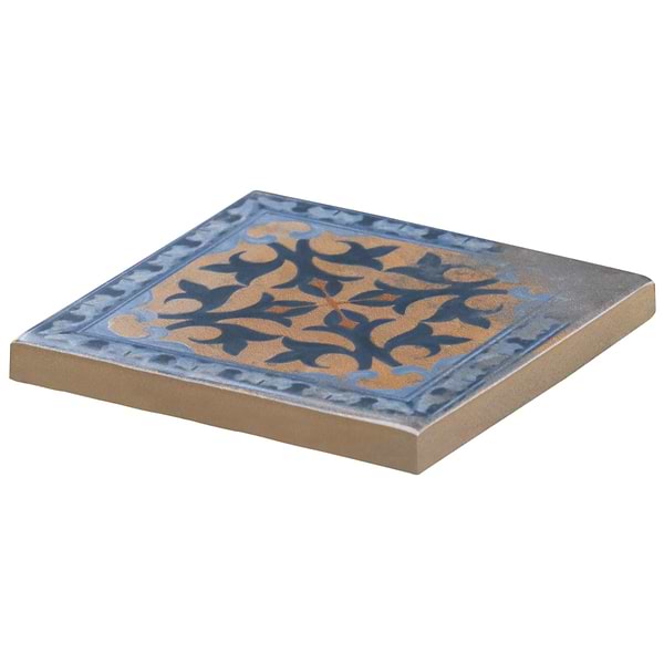 Morocco Medina Multicolor 4x4 Square Matte Porcelain Tile