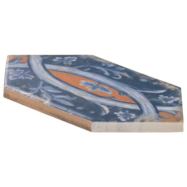 Morocco Medina Multicolor 4x8 Picket Matte Porcelain Tile