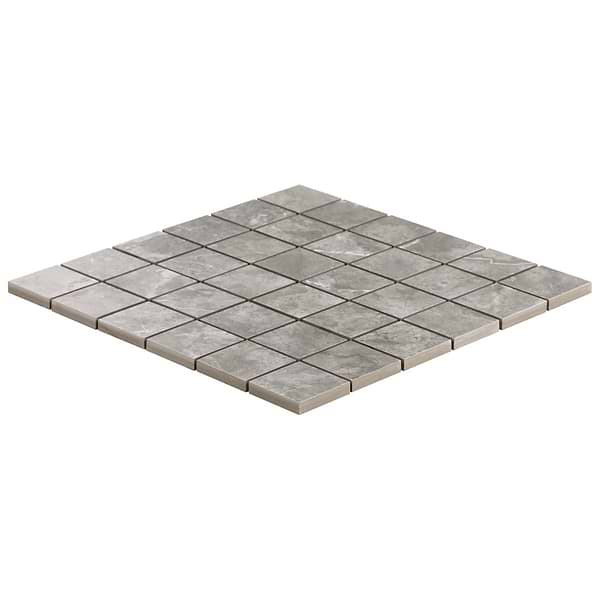 Thor Fossil Gray 2x2 Matte Porcelain Mosaic Tile
