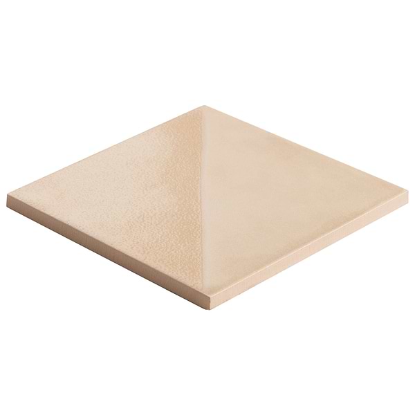 Stacy Garcia Valenova Deco Sand Beige 5x5 Textured Matte Ceramic Tile