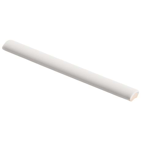 Stacy Garcia Valenova White .5x5 Matte Ceramic 1/4 Round Bullnose