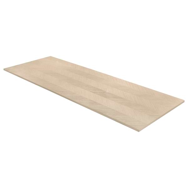 Briona Almond Brown 18x48 Textured Wood Look Matte Ceramic Tile