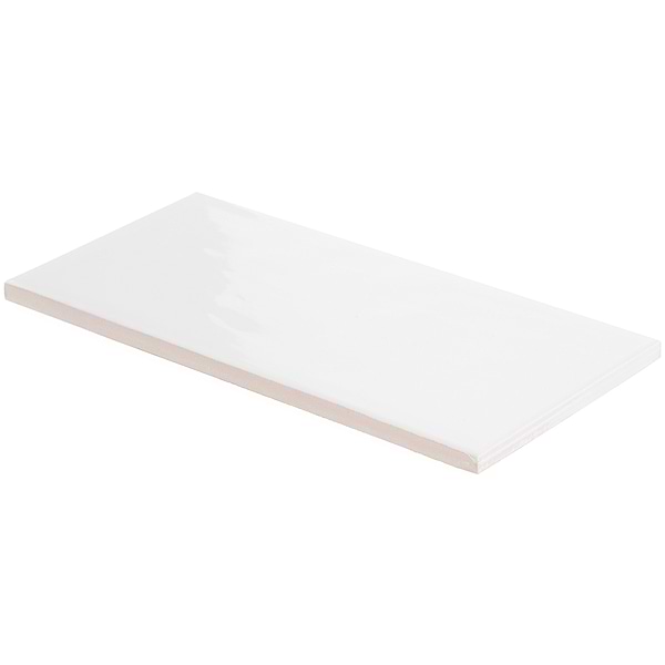 Bellami Bianco 5x10 Glazed Ceramic Tile 