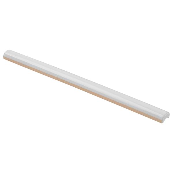 Lancaster Bristol Bianco White 1x12 Polished Ceramic Pencil Liner
