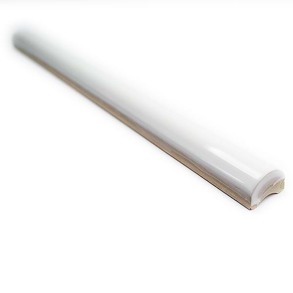 Bristol Bianco Polished Ceramic Pencil Liners